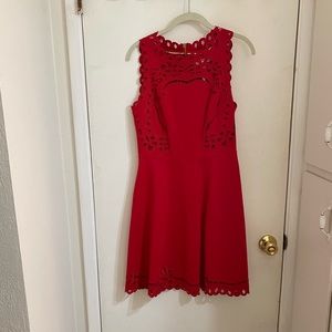 NWT Ted Baker Verony Skater Dress Red